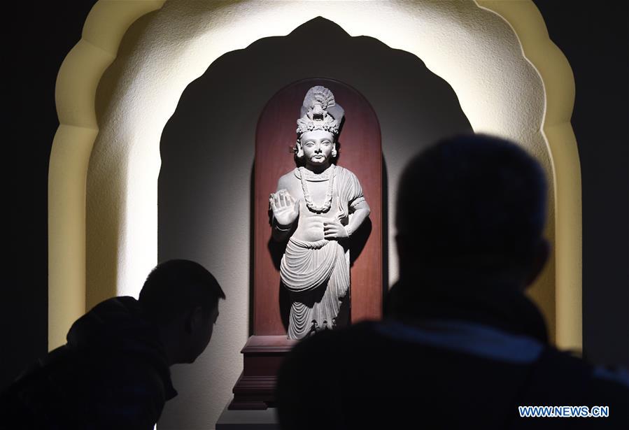 CHINA-CHENGDU-INDIAN STATUES-EXHIBITION (CN)