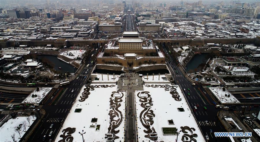 CHINA-SHAANXI-AFTER SNOW-SCENERY (CN)