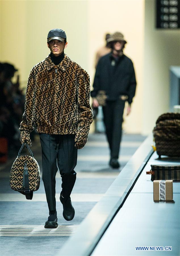 ITALY-MILAN-MEN'S FASHION WEEK-FENDI