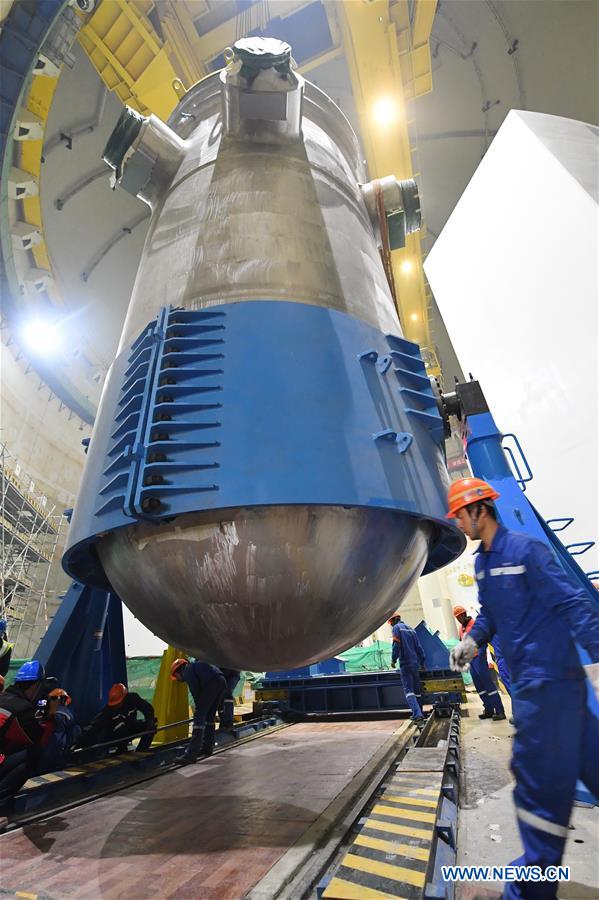 CHINA-FUJIAN-FUQING-HUALONG ONE NUCLEAR PROJECT-RPV INSTALLATION (CN)