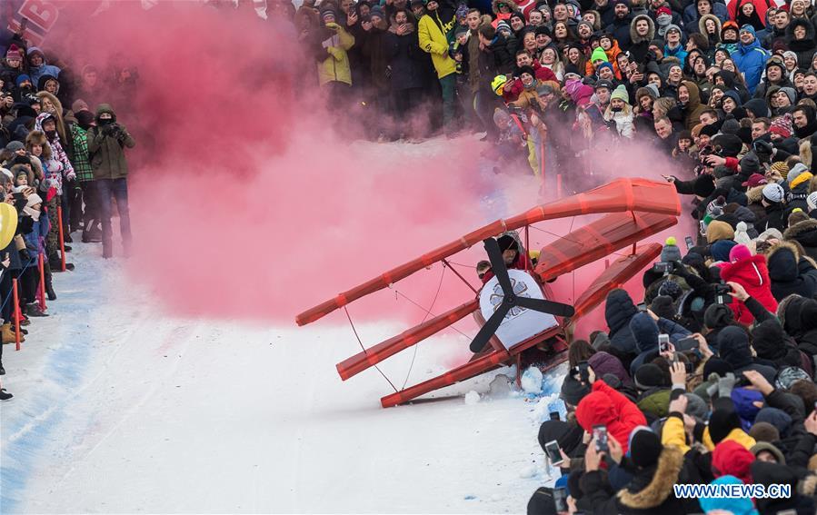 (SP)LITHUANIA-VILNIUS-JUMP AND FREEZE