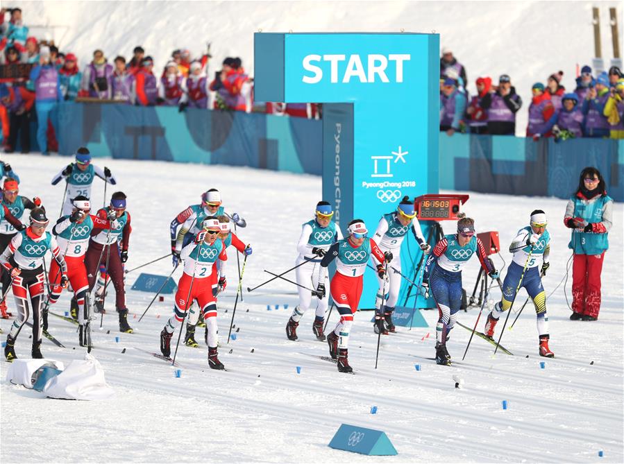 (SP)OLY-SOUTH KOREA-PYEONGCHANG-CROSS-COUNTRY SKIING-LADIES' 7.5KM+7.5KM SKIATHLON