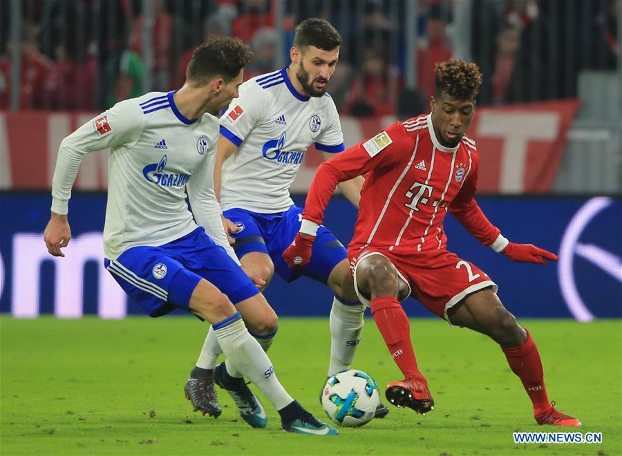 (SP)GERMANY-MUNICH-SOCCER-BUNDESLIGA-BAYERN MUNICH VS SCHALKE 04