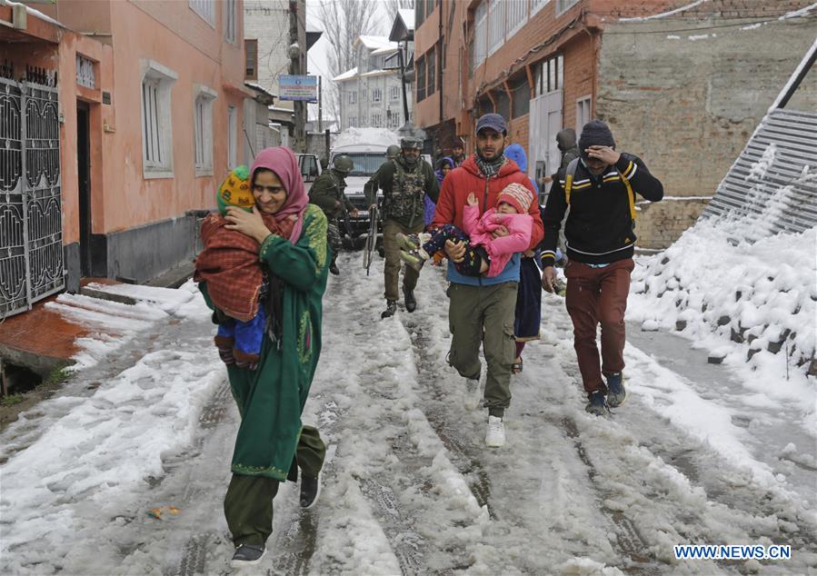 KASHMIR-SRINAGAR-GUNFIGHT