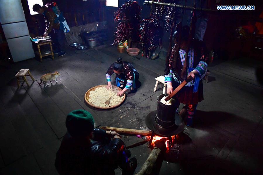 CHINA-GUANGXI-RONGSHUI-FESTIVE DRINKING (CN)