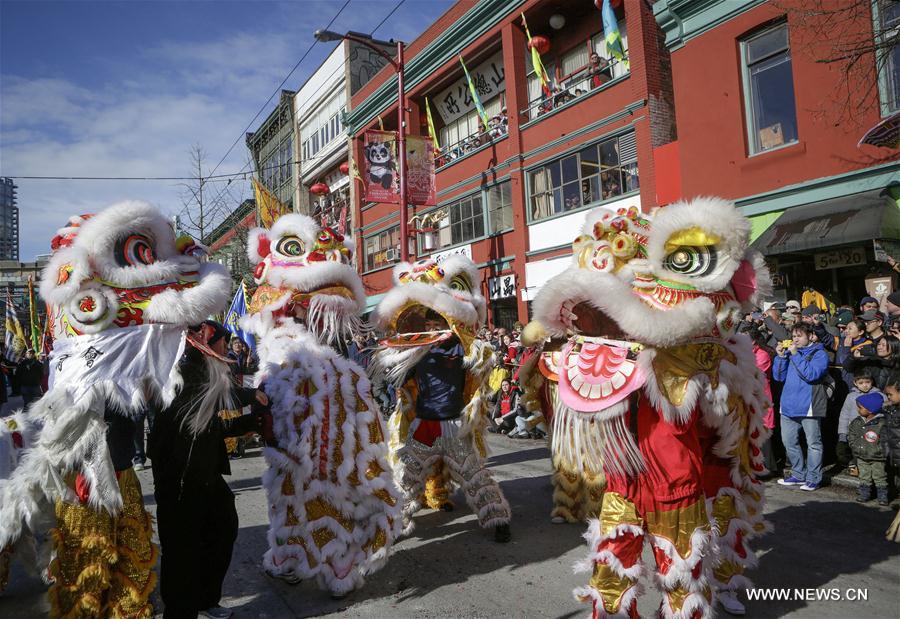 CANADA-VANCOUVER-CHINESE NEW YEAR-PARADE