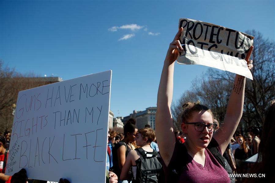 U.S.-WASHINGTON D.C.-GUN CONTROL-PROTEST