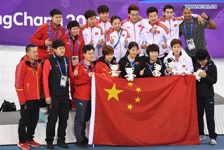 (SP)OLY-SOUTH KOREA-PYEONGCHANG-SHORT TRACK-MEN'S 5000M RELAY