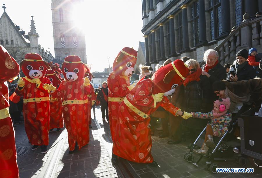 BELGIUM-GHENT-CHINESE NEW YEAR-PARADE