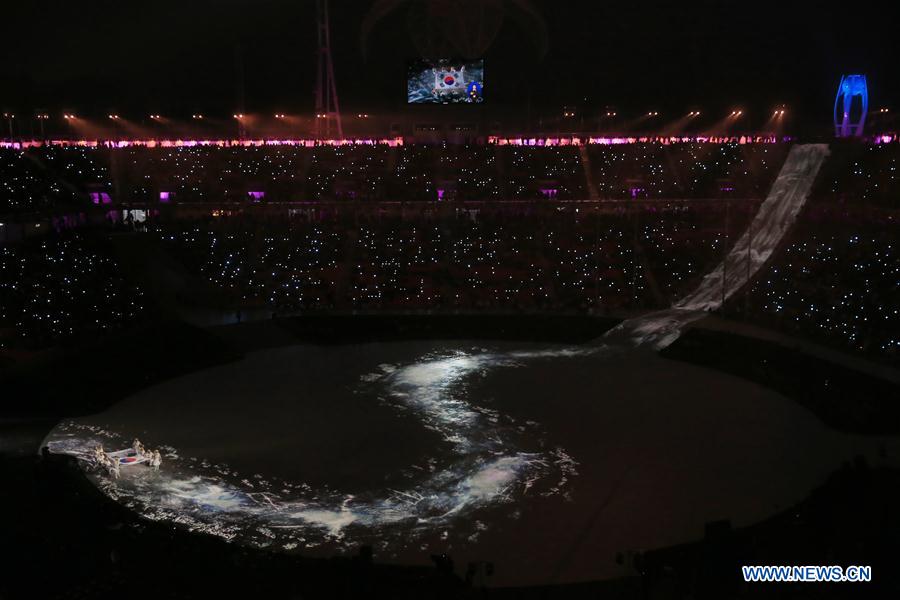 (SP)OLY-PARALYMPIC-SOUTH KOREA-PYEONGCHANG-OPENING CEREMONY