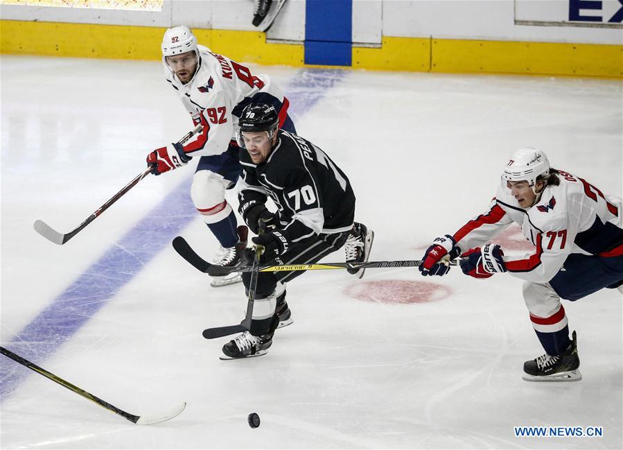 (SP)U.S.-LOS ANGELES-ICE HOCKEY-NHL-LOS ANGELES KINGS VS WASHINGTON CAPITALS