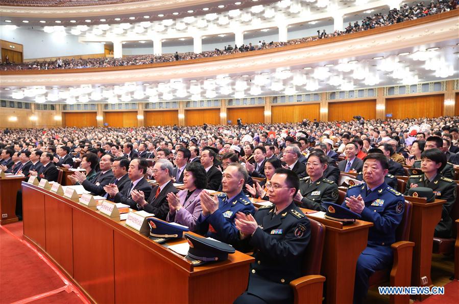 (TWO SESSIONS)CHINA-BEIJING-NPC-THIRD PLENARY MEETING (CN)