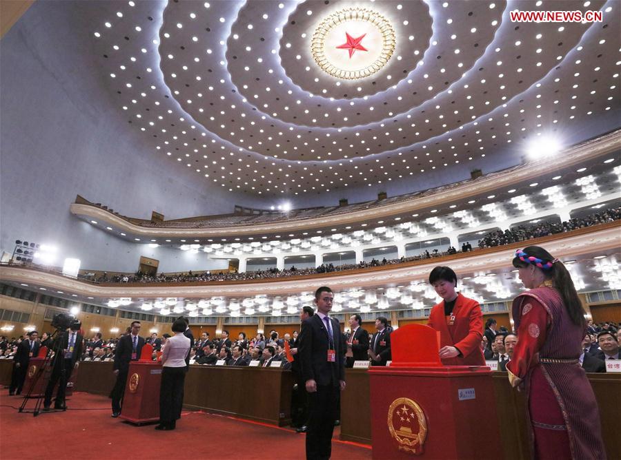 (TWO SESSIONS)CHINA-BEIJING-NPC-FIFTH PLENARY MEETING(CN)