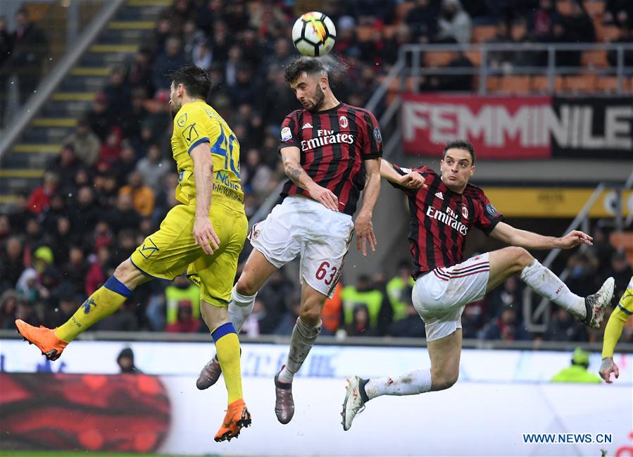 (SP)ITALY-MILAN-SOCCER-SERIE A-AC MILAN-CHIEVOVERONA