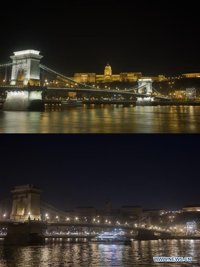 HUNGARY-BUDAPEST-EARTH HOUR