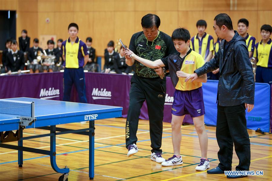 JAPAN-NAGOYA-CHINA-PING-PONG-FRIENDSHIP