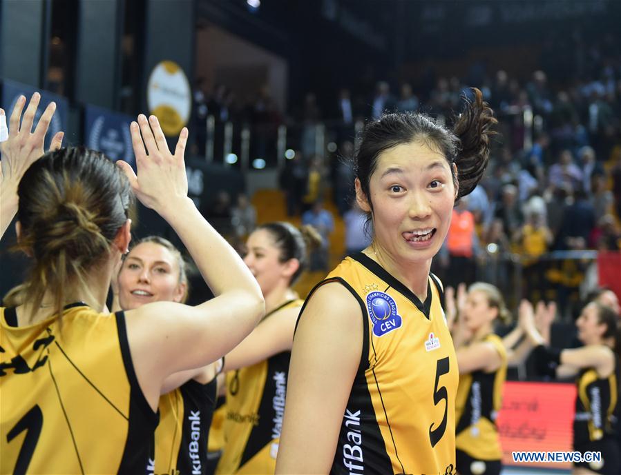 (SP)TURKEY-ISTANBUL-CEV CHAMPIONS LEAGUE-PLAYOFFS-VAKIFBANK VS VOLERO ZURICH