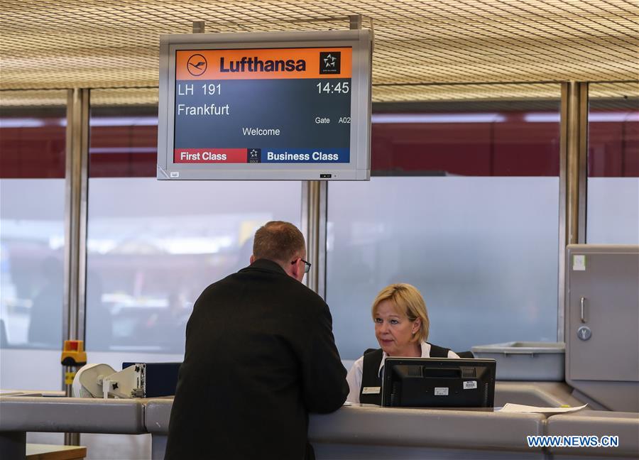 GERMANY-BERLIN-LUFTHANSA-STRIKE