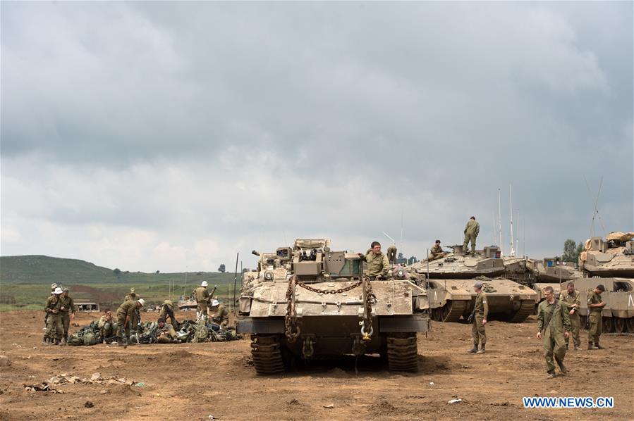 MIDEAST-GOLAN HEIGHTS-IDF-ALERT