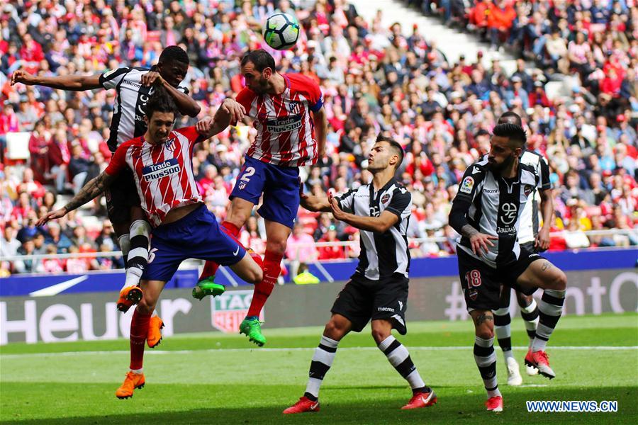 (SP)SPAIN-MADRID-SPANISH LEAGUE-ATLETICO VS LEVANTE