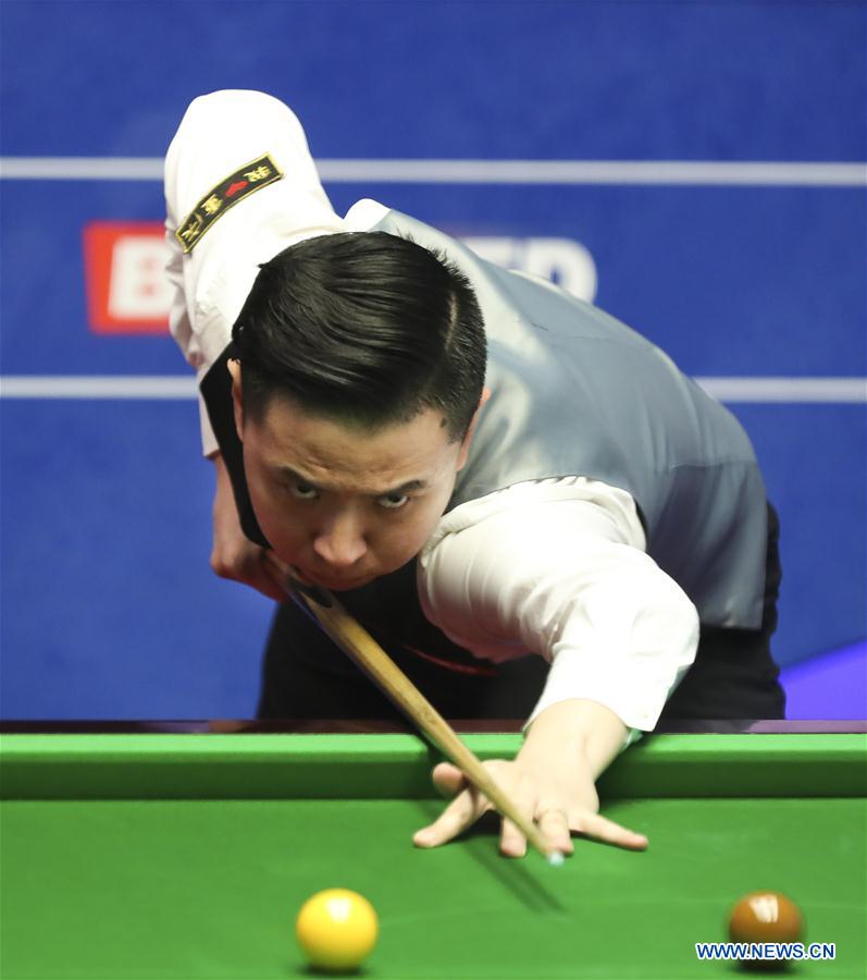 (SP)BRITAIN-SHEFFIELD-SNOOKER-WORLD CHAMPIONSHIP-DAY 3