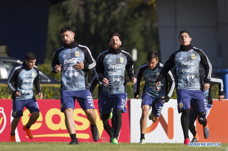 (SP)ARGENTINA-EZEIZA-WORLD CUP-TRAINING