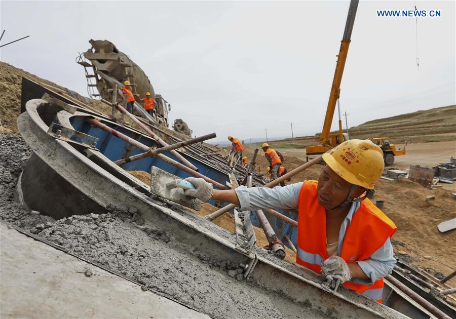 CHINA-HEBEI-DATONG-ZHANGJIAKOU HIGH-SPEED RAILWAY-CONSTRUCTION (CN)