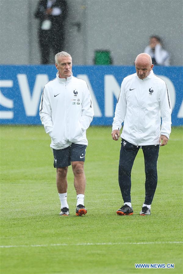 (SP)RUSSIA-MOSCOW-SOCCER-WORLD CUP-FRANCE-TRAINING