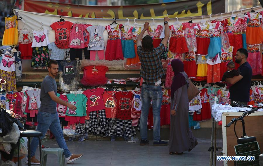 MIDEAST-NABLUS-EID AL-FITR