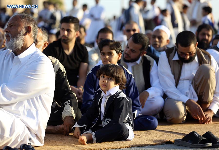 LIBYA-TRIPOLI-EID AL-FITR-PRAYER