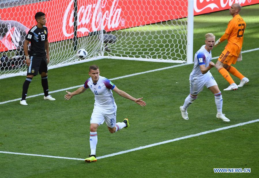 (SP)RUSSIA-MOSCOW-2018 WORLD CUP-GROUP D-ARGENTINA VS ICELAND