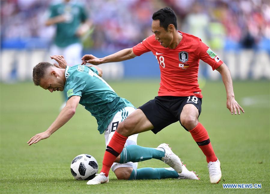 (SP)RUSSIA-KAZAN-2018 WORLD CUP-GROUP F-GERMANY VS SOUTH KOREA