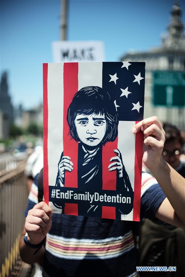 U.S.-NEW YORK-IMMIGRATION POLICY-PROTEST