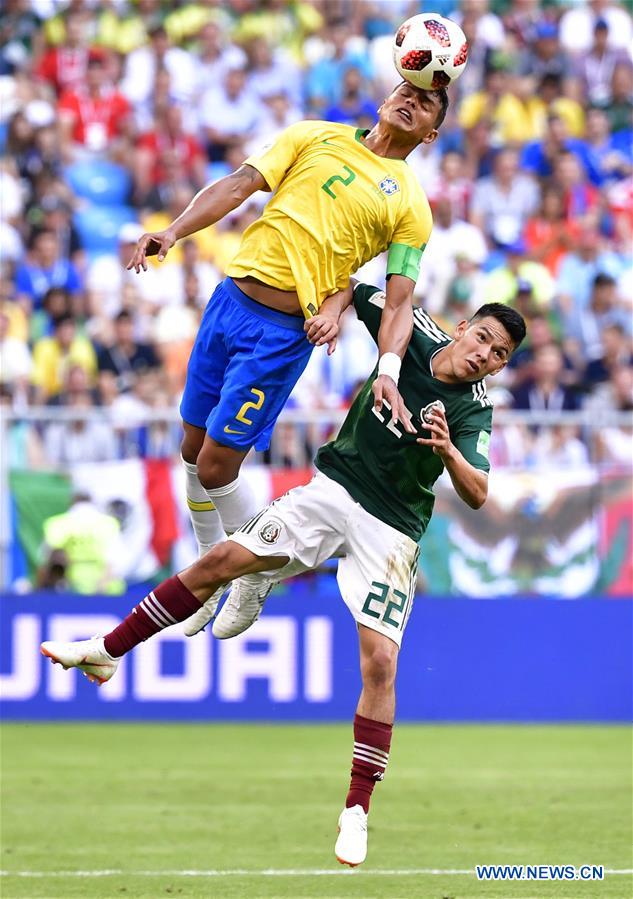 (SP)RUSSIA-SAMARA-2018 WORLD CUP-ROUND OF 16-BRAZIL VS MEXICO