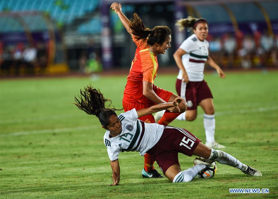 (SP)CHINA-DUYUN-INTERNATIONAL WOMEN'S YOUTH FOOTBALL TOURNAMENT DUYUN 2018 (CN)