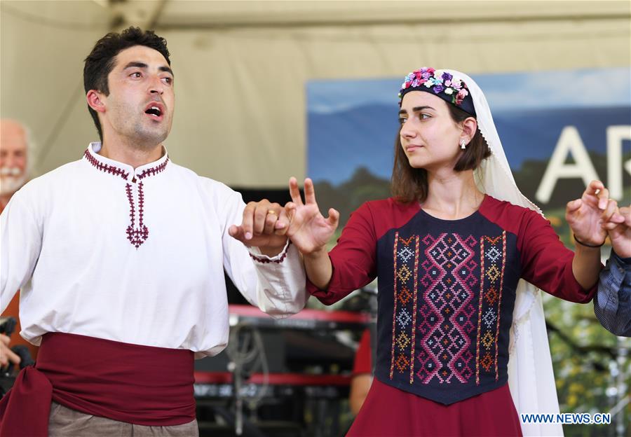 U.S.-WASHINGTON D.C.-SMITHSONIAN FOLKLIFE FESTIVAL-ARMENIAN WEDDING