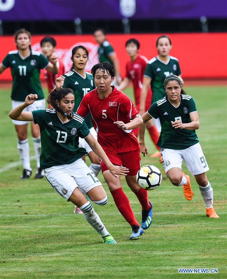 (SP)CHINA-DUYUN-FOOTBALL-INTERNATIONAL WOMEN'S YOUTH