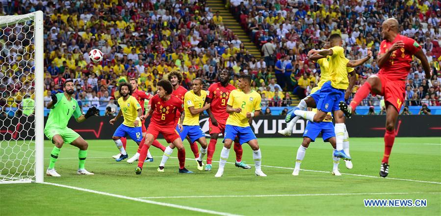 (SP)RUSSIA-KAZAN-2018 WORLD CUP-QUARTERFINAL-BRAZIL VS BELGIUM