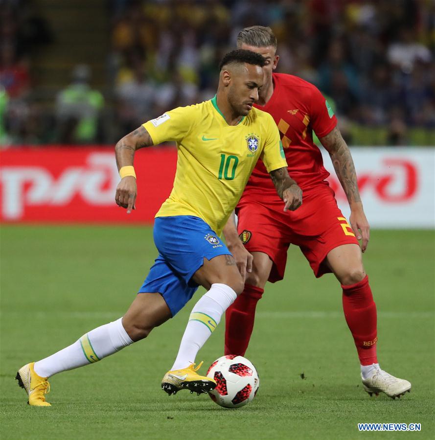 (SP)RUSSIA-KAZAN-2018 WORLD CUP-QUARTERFINAL-BRAZIL VS BELGIUM