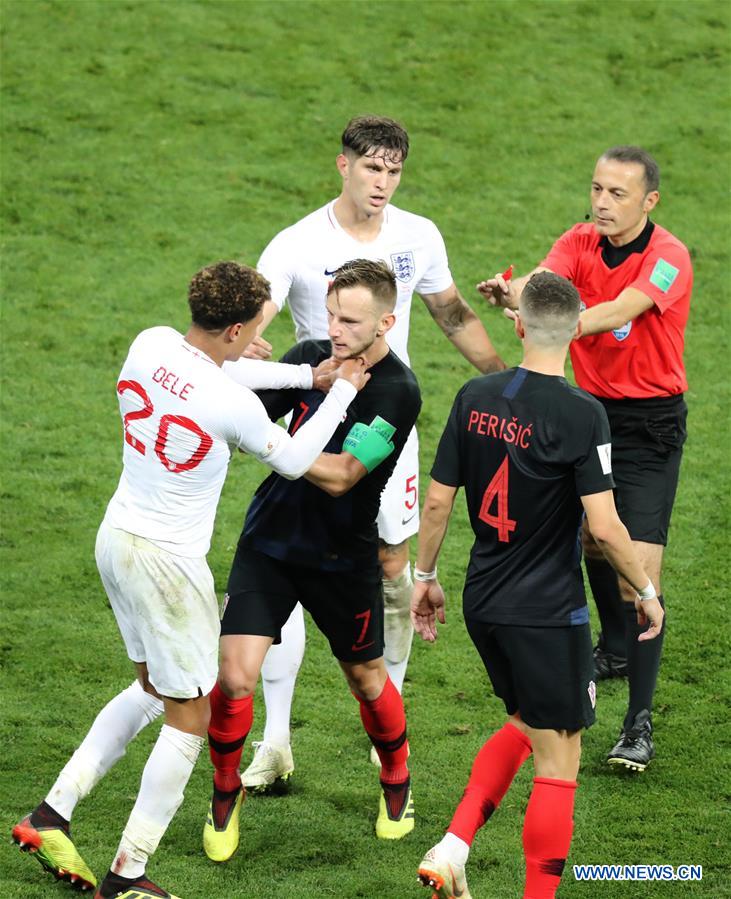 (SP)RUSSIA-MOSCOW-2018 WORLD CUP-SEMIFINAL-ENGLAND VS CROATIA