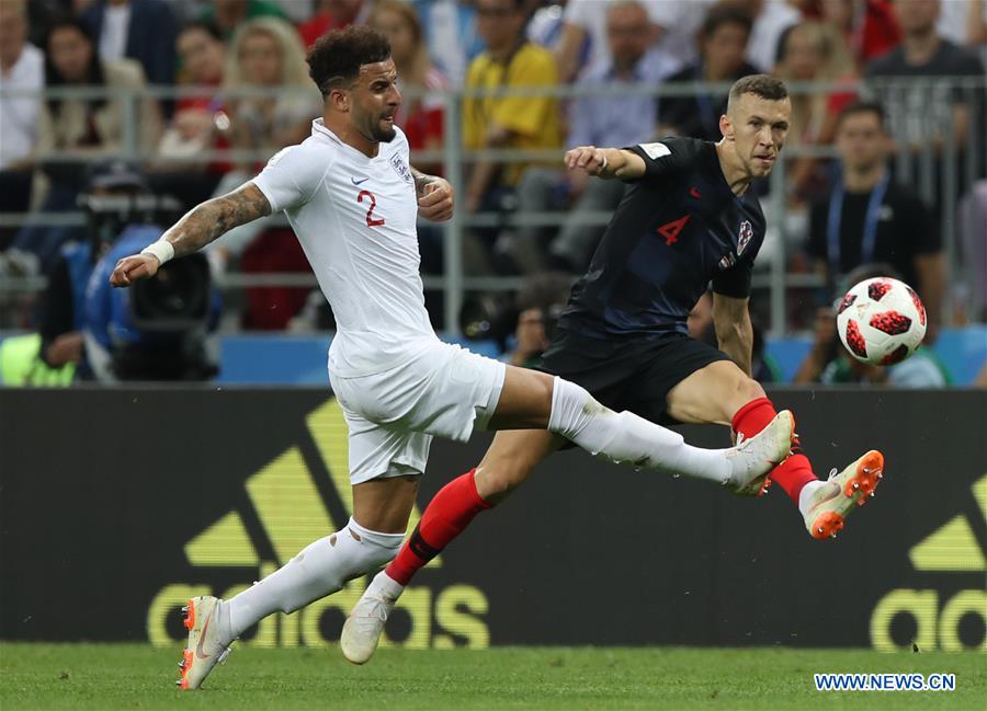 (SP)RUSSIA-MOSCOW-2018 WORLD CUP-SEMIFINAL-ENGLAND VS CROATIA