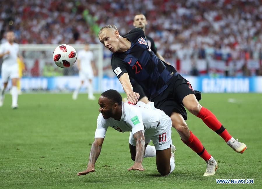 (SP)RUSSIA-MOSCOW-2018 WORLD CUP-SEMIFINAL-ENGLAND VS CROATIA