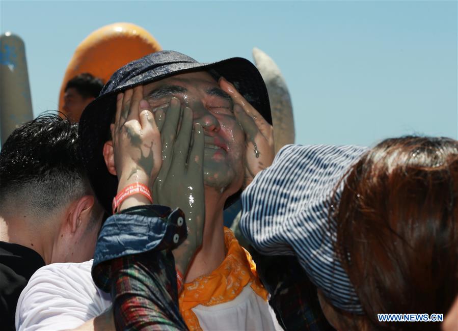 SOUTH KOREA-BORYEONG-MUD FESTIVAL