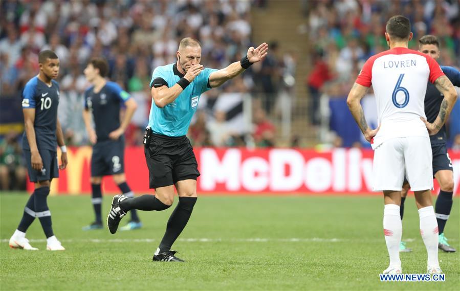 (SP)RUSSIA-MOSCOW-2018 WORLD CUP-FINAL-FRANCE VS CROATIA