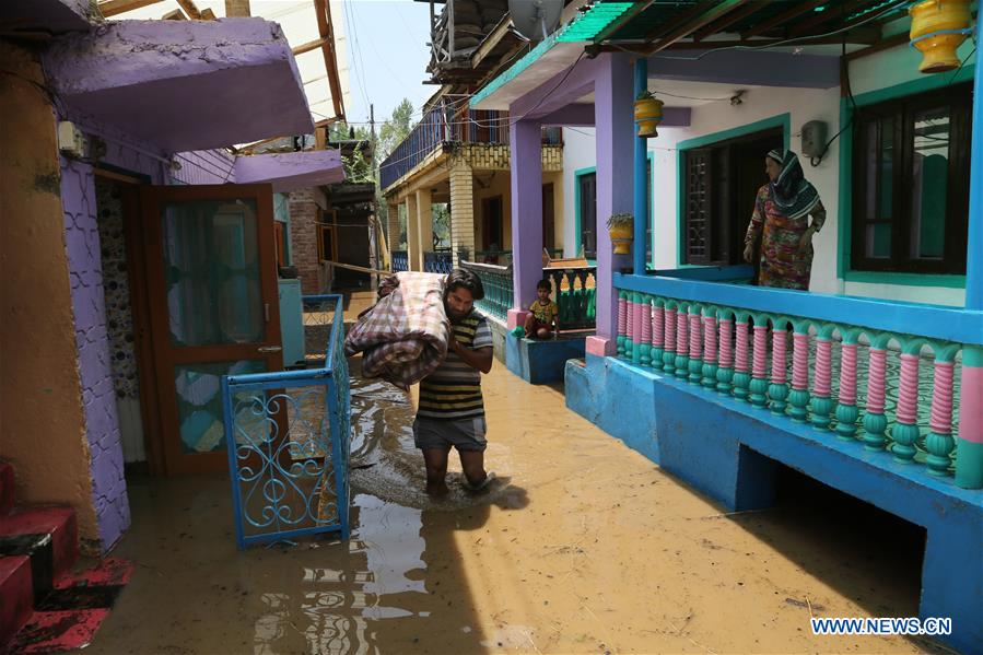 KASHMIR-SRINAGAR-FLOOD