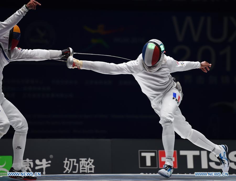 (SP)CHINA-JIANGSU-WUXI-FENCING-WORLD CHAMPIONSHIPS(CN)