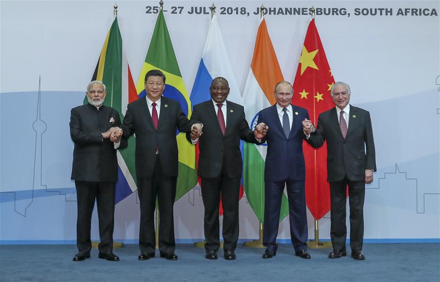 SOUTH AFRICA-JOHANNESBURG-CHINA-XI JINPING-BRICS-SUMMIT