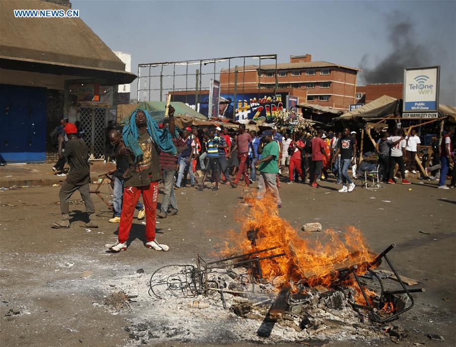 ZIMBABWE-HARARE-PROTEST