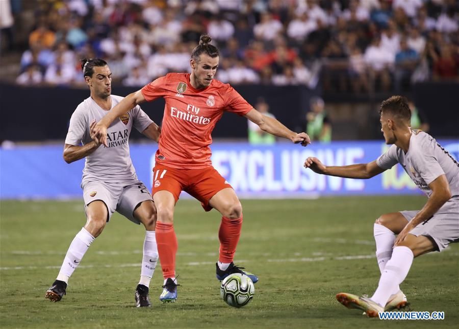 (SP)U.S.-EAST RUTHERFORD-INTERNATIONAL CHAMPIONS CUP-REAL MADRID VS ROMA