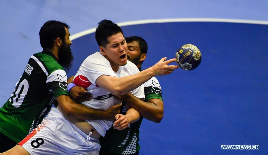 (SP)INDONESIA-JAKARTA-ASIAN GAMES-HANDBALL-SOUTH KOREA VS PAKISTAN